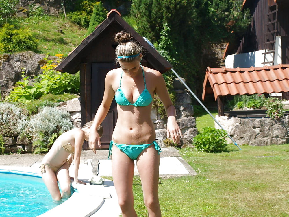 Czech pool girl