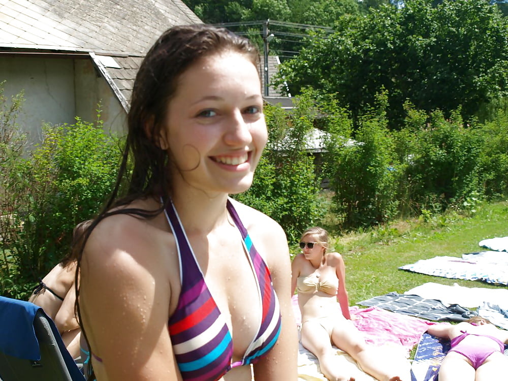 Czech pool girl