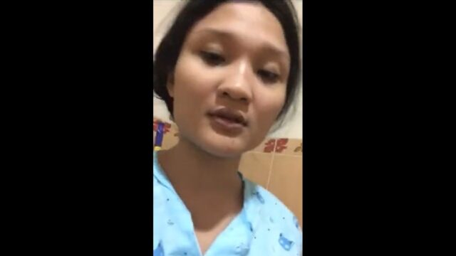Vietnamská 🇻🇳 sestřička se nudí v práci 🤠👌