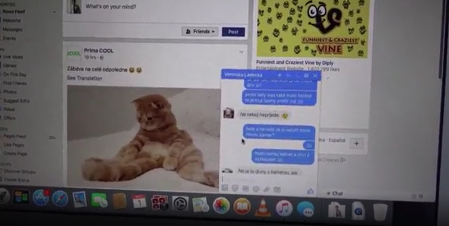 Verča z facebooku se nechala hnedka ošustit 😯😘